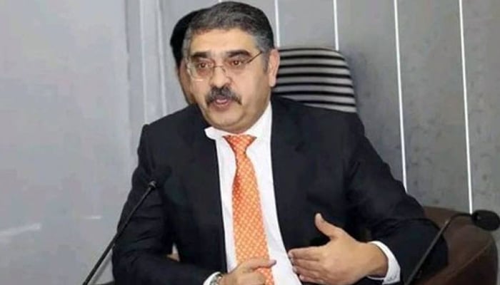 نگراں وزیرِ اعظم انوارالحق کاکڑ—فائل فوٹو