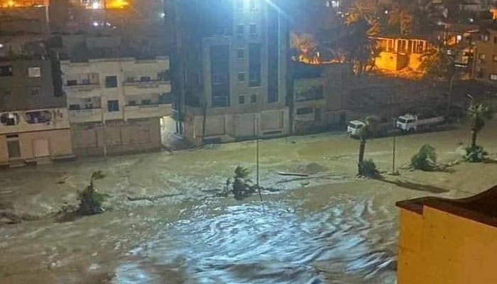 لیبیا: دو ساحلی شہروں میں سمندری طوفان، 150 افراد ہلاک، 100 لاپتہ