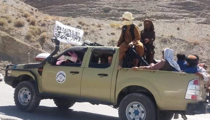 افغان طالبان کی گاڑی، فائل فوٹو