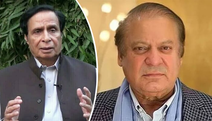 نواز شریف اور چوہدری پرویز الہٰی—فائل فوٹو