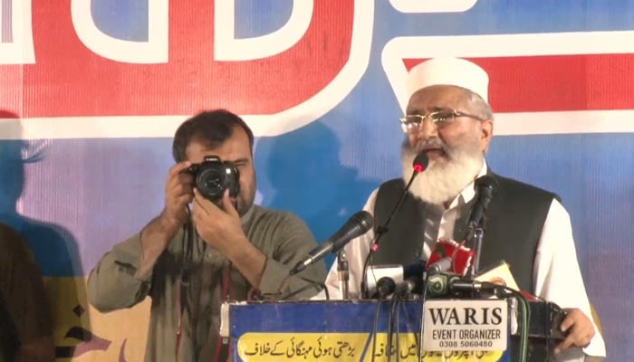 خیبر پختونخوا میں موت سستی، آٹا اور چینی مہنگی ہے، سراج الحق