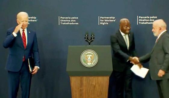 امریکی صدر کی نئی غلطی، برازیل کے صدر شرمندہ ہوگئے