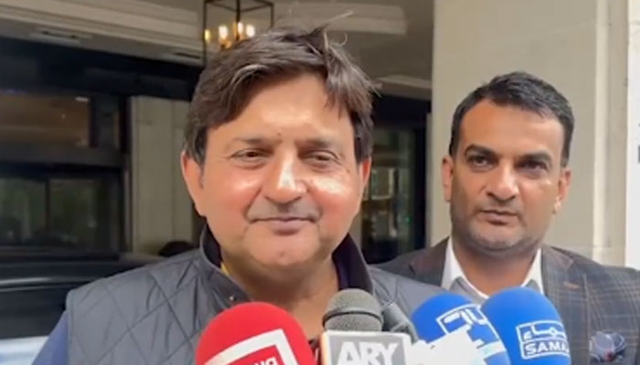 لندن میں نگراں وزیراعظم سے ملاقات نہیں ہوئی، ملک احمد خان