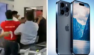 آئی فون دیر سے پہنچانے پر کمپنی ملازم کی پٹائی لگ گئی