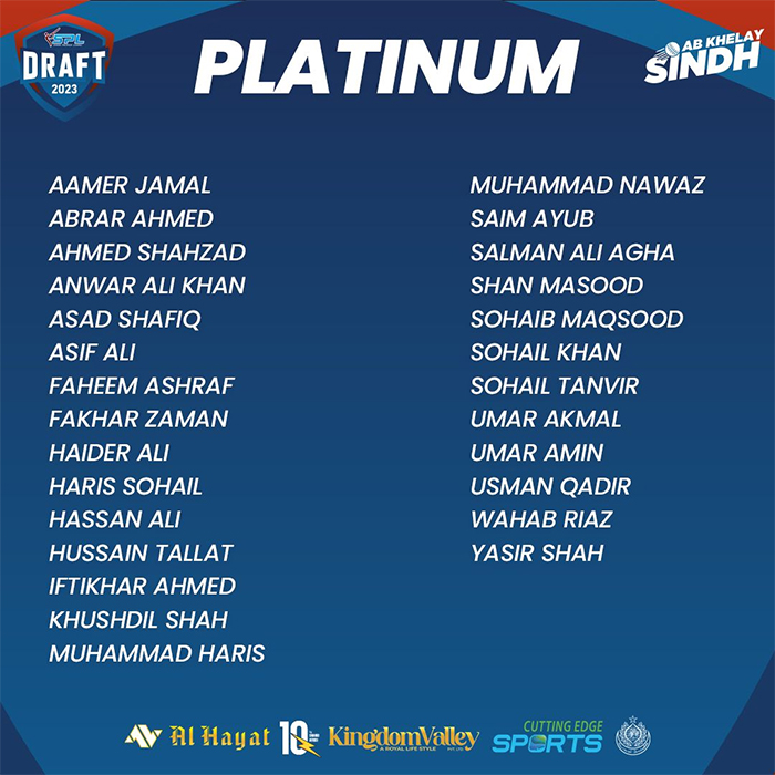 مشیر کھیل پنجاب وہاب ریاض سندھ پریمیئر لیگ کھیلنے کیلئے دستیاب