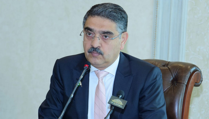 نگراں وزیرِِ اعظم انوار الحق کاکڑ— فائل فوٹو