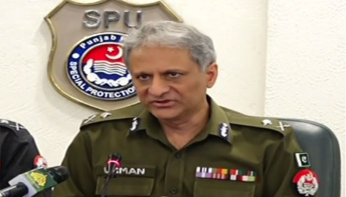 آئی جی پنجاب کا دہشت گردوں کو نشان عبرت بنانے کا عزم