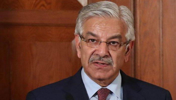 سابق وزیر دفاع خواجہ آصف----فائل فوٹو