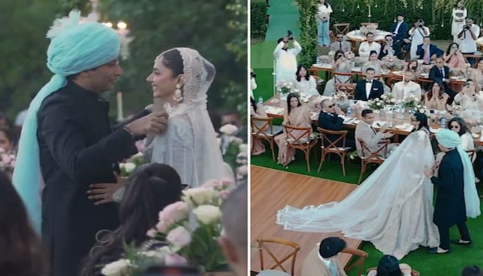 ماہرہ خان نے شادی کی ویڈیو شیئر کردی