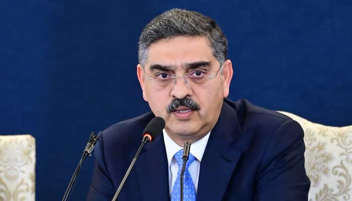 نگراں وزیرِ اعظم انوار الحق کاکڑ-- فائل فوٹو