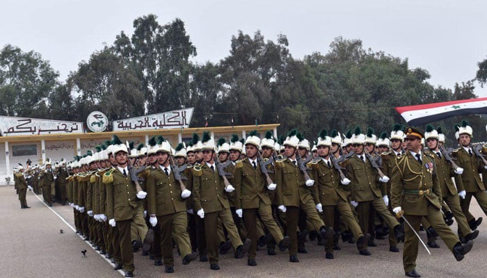 شام میں فوجی اکیڈمی پر ڈرون حملہ، 100 افراد ہلاک