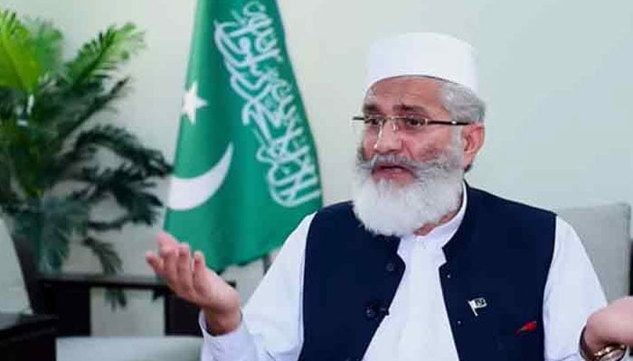 امیرِ جماعتِ اسلامی پاکستان سراج الحق---فائل فوٹو