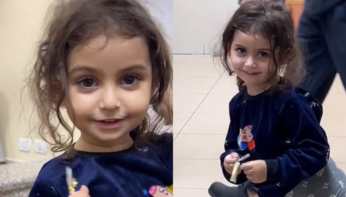 اسرائیلی بمباری میں گھر والوں کو کھودینے والی بچی کی ویڈیو دیکھ کر ہر کوئی رنجیدہ