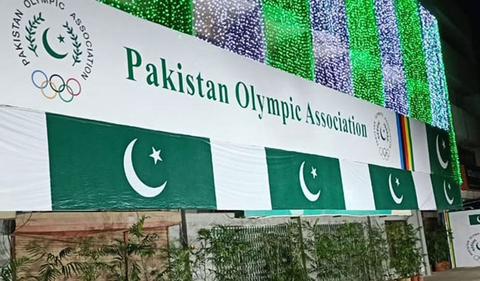 پروگرام میں ملک بھر سے مختلف کھیلوں کے گولڈ میڈلسٹ مرد و خواتین کھلاڑیوں نے شرکت کی۔