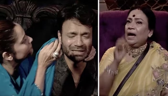 وکی پر آن اسکرین چپل پھینکنے پر والدہ بہو انکیتا لوکھنڈے پر برس پڑیں