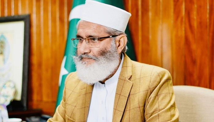 امیرِ جماعت اسلامی سراج الحق----فائل فوٹو