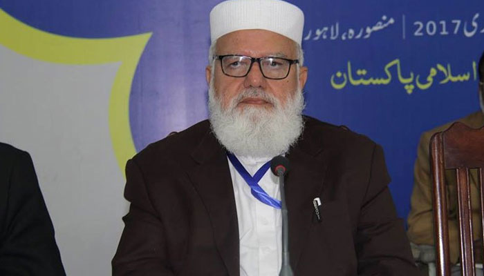 رہنما جماعت اسلامی لیاقت بلوچ---فائل فوٹو