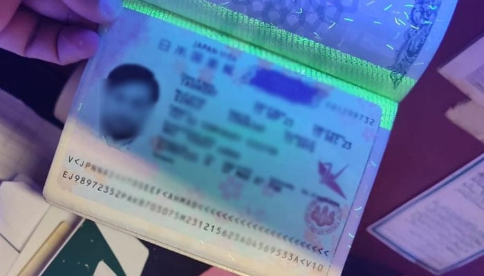 جاپان کا جعلی ویزا، کراچی سے مونٹی نیگرو جاتے ہوئے مسافر گرفتار