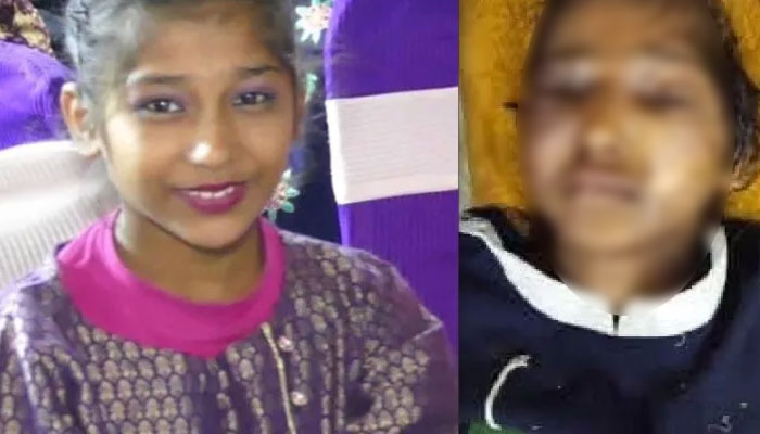 تشدد کا شکار بننے والی کمسن گھریلو ملازمہ رضوانہ ---فائل فوٹو