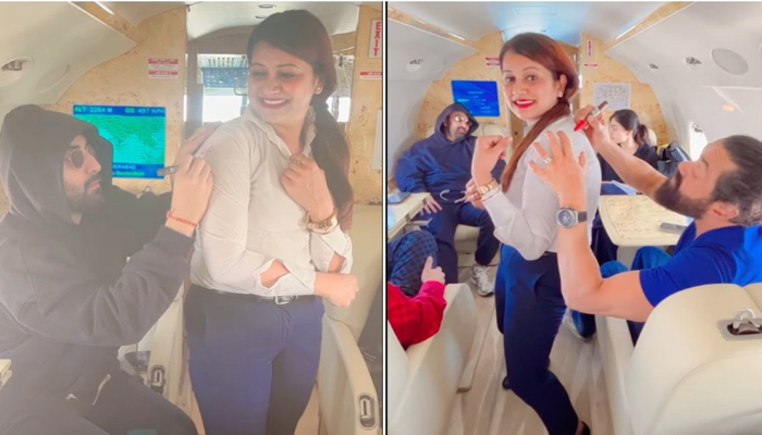 کولاج فوٹو بشکریہ گیتا چھیتری/ انسٹاگرام