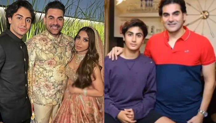 ارباز خان اور شوریٰ خان کی شادی کی تقریب میں ارہان خان کی پرفارمنس --- فائل فوٹو