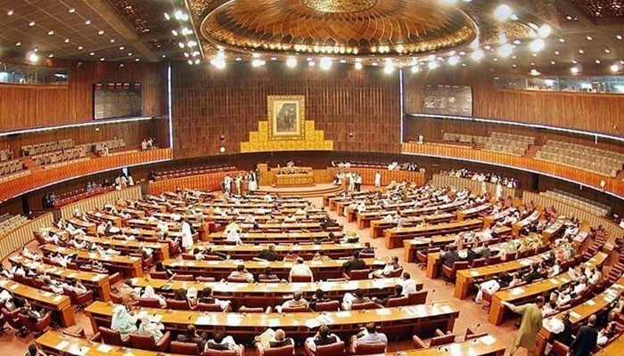 عام انتخابات ملتوی کرانے کی قرارداد سینیٹ میں جمع