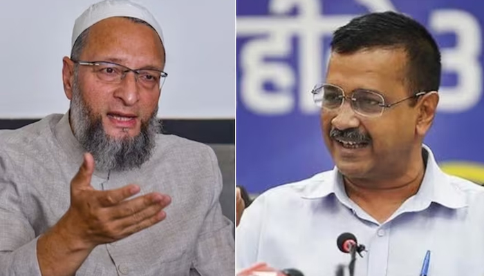 اسد الدین اویسی نے اروند کیجریوال کو آر ایس ایس کا چھوٹا ری چارج قرار دیدیا