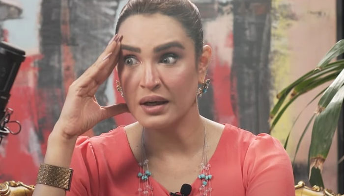 نادیہ حسین، فوٹو اسکرین گریب