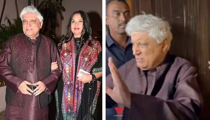 جاوید اختر شور مچانے والے پاپارازی پر برہم ہوگئے