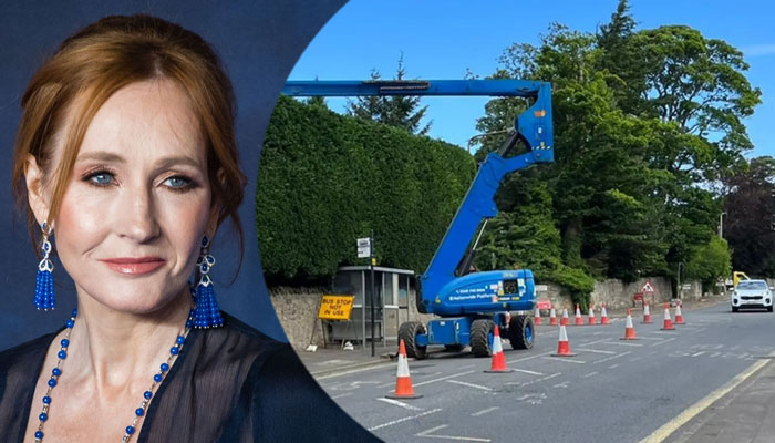 ہیری پوٹر سیریز کی مصنفہ جے کے رولنگ کے گھر کی باڑ کی تراش خراش سے شہری پریشان