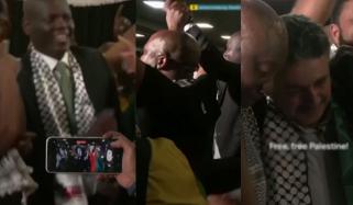 آئی سی جے کا فیصلہ، جنوبی افریقی صدر اور وزیر انصاف نے آزاد فلسطین کے نعرے بلند کردیئے