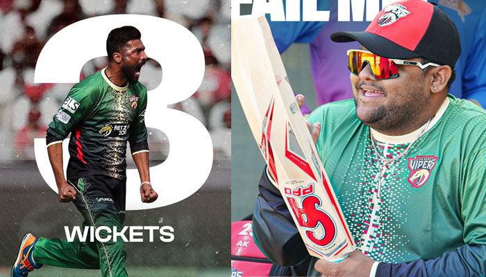 انٹرنیشنل لیگ ٹی20: اعظم خان، محمد عامر کی شاندار پرفارمنس