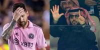 ترکی الشیخ نے لیونل میسی کو اشارہ کر کے شکست یاد دلا دی