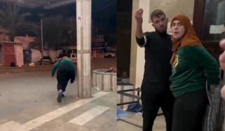 خاتون ڈاکٹر فائرنگ کے دوران زخمی فلسطینی کو بچانے کیلئے دوڑ پڑی