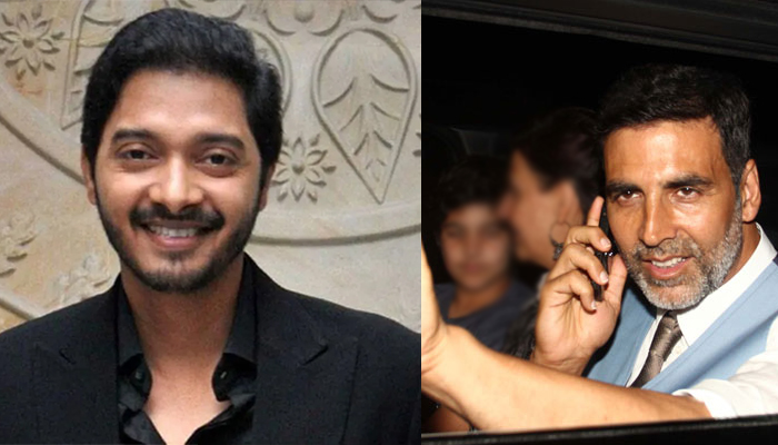 Akshay Kumar checking up on Shreyas Talpade during heart surgery