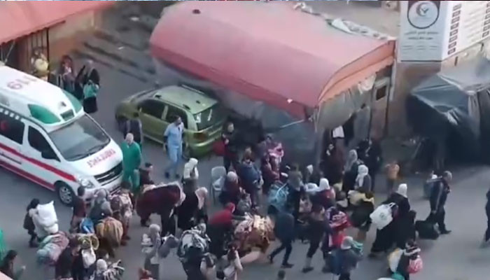 اسرائیلی فوج خان یونس میں نصر اسپتال میں گھس گئی، متعدد فلسطینی گرفتار