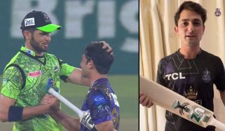 تحفہ ملنے پر خواجہ نافع نے شاہین شاہ آفریدی کا شکریہ ادا کر دیا