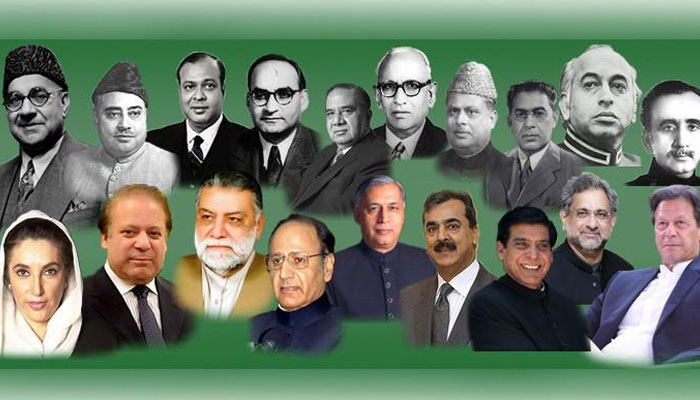 پاکستان کے 23 منتخب وزراء اعظم، کس کا تعلق کہاں سے؟