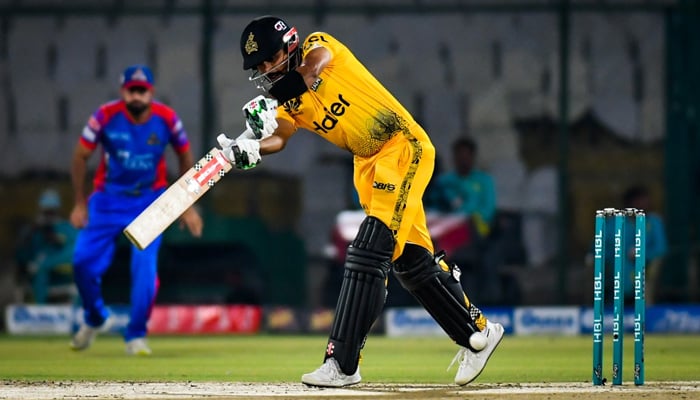 Peshawar Zalmi's target of 148 runs to win against Karachi Kings