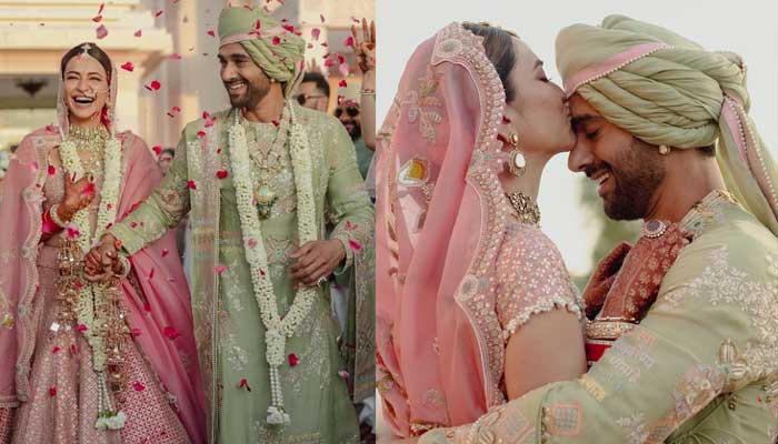 Kriti Kharbanda and Pulkit Samrat exchange wedding vows, share official photos 