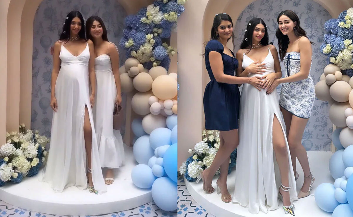 Peek Inside Alanna Panday's grand baby shower