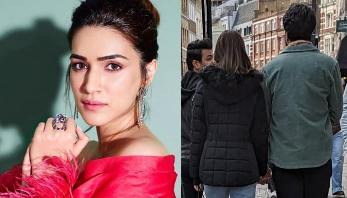 Kriti Sanon spotted holding hands with rumored boyfriend Kabir Bahia