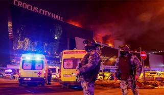 ماسکو کنسرٹ ہال پر حملہ آوروں کے یوکرینی شہریوں سے تعلق کے شواہد