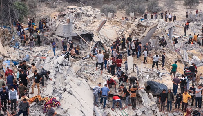غزہ کے نہتے عوام پر اسرائیلی جنگی جرائم کی فائل فوٹو۔