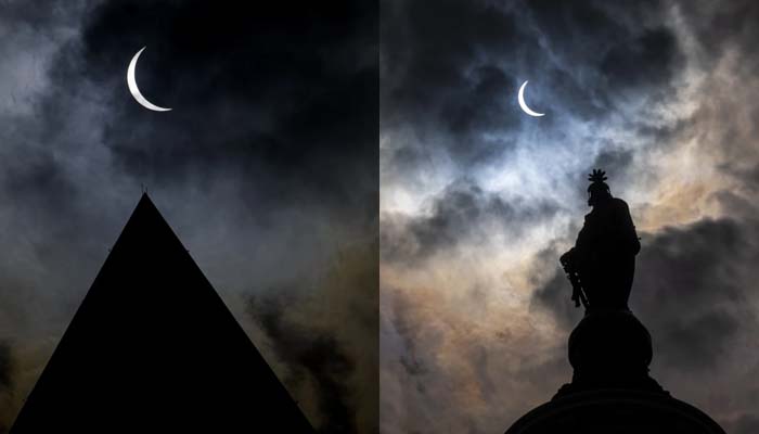 Watch total solar eclipse 2024 through the eye of lens: Pictures inside