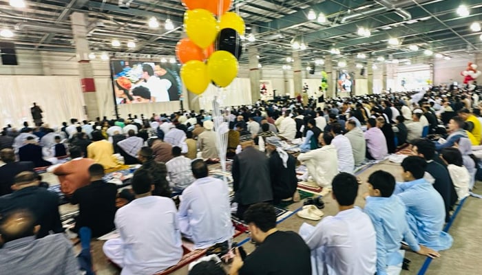 سیکرامنٹو میں نماز عید کا تاریخی اجتماع