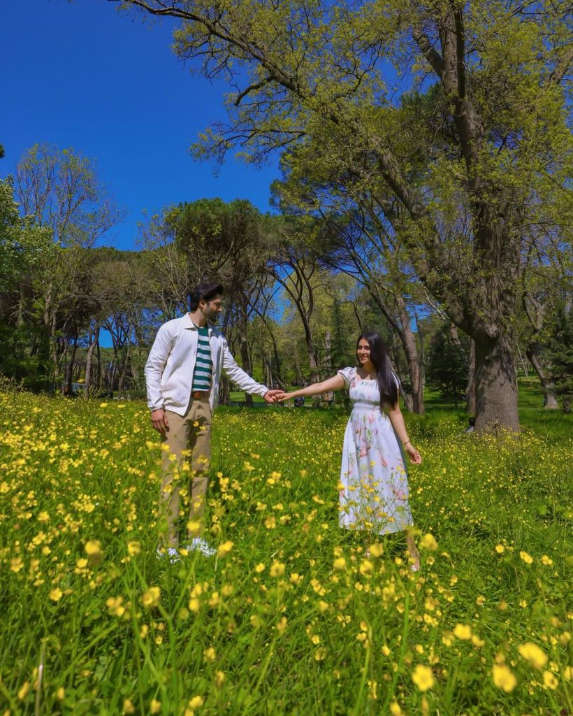 Ayeza Khan shares heartwarming video of family getaway at Tulip Gardens: Watch