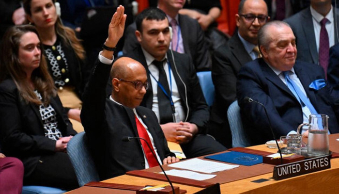 US Vetoes Palestine UN Membership Resolution