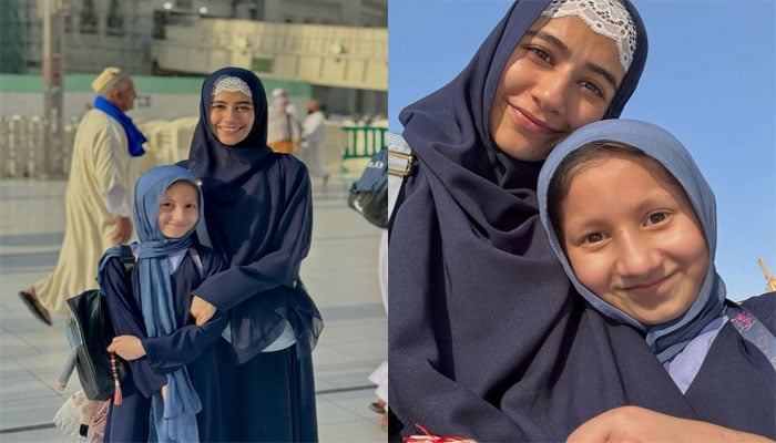 Syra Yousuf marks her 36th birthday in Makkah with daughter