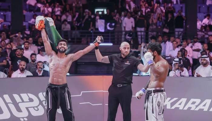 Pakistan beats India in Karate Combat 45 competition in Dubai